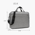 15.6 17 Inch Large Size Plain Laptop Bag