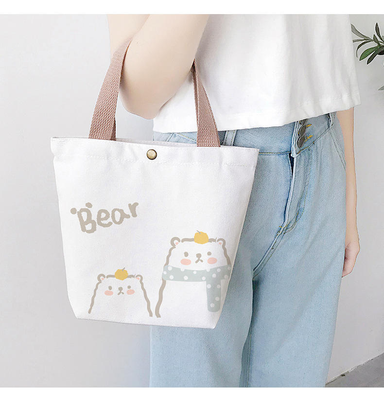 Plain Promotional Cotton Canvas Tote Bag