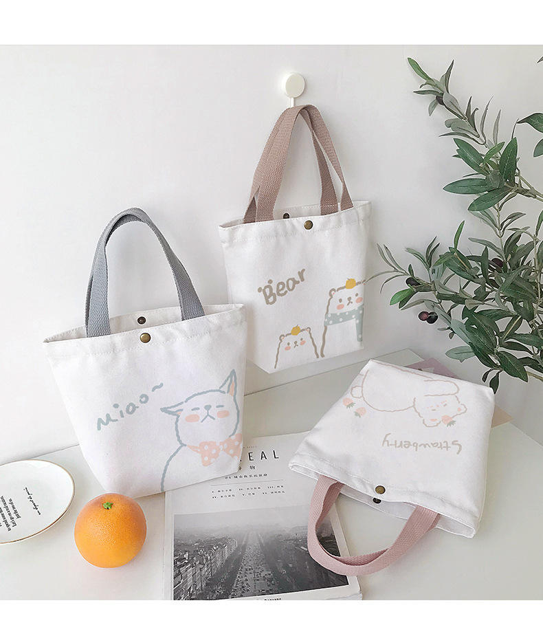 Plain Promotional Cotton Canvas Tote Bag