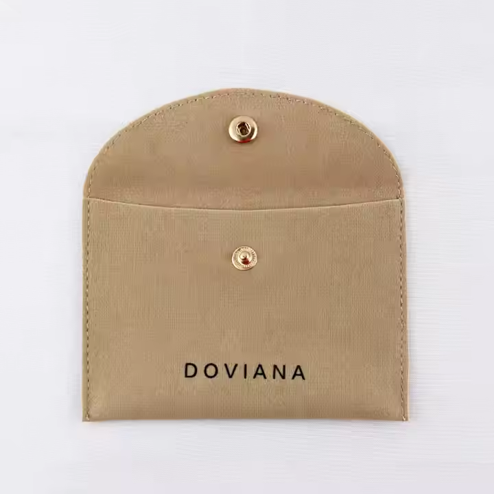 logo Small Velvet Bag for Jewelry Package