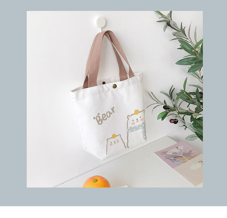 Plain Promotional Cotton Canvas Tote Bag