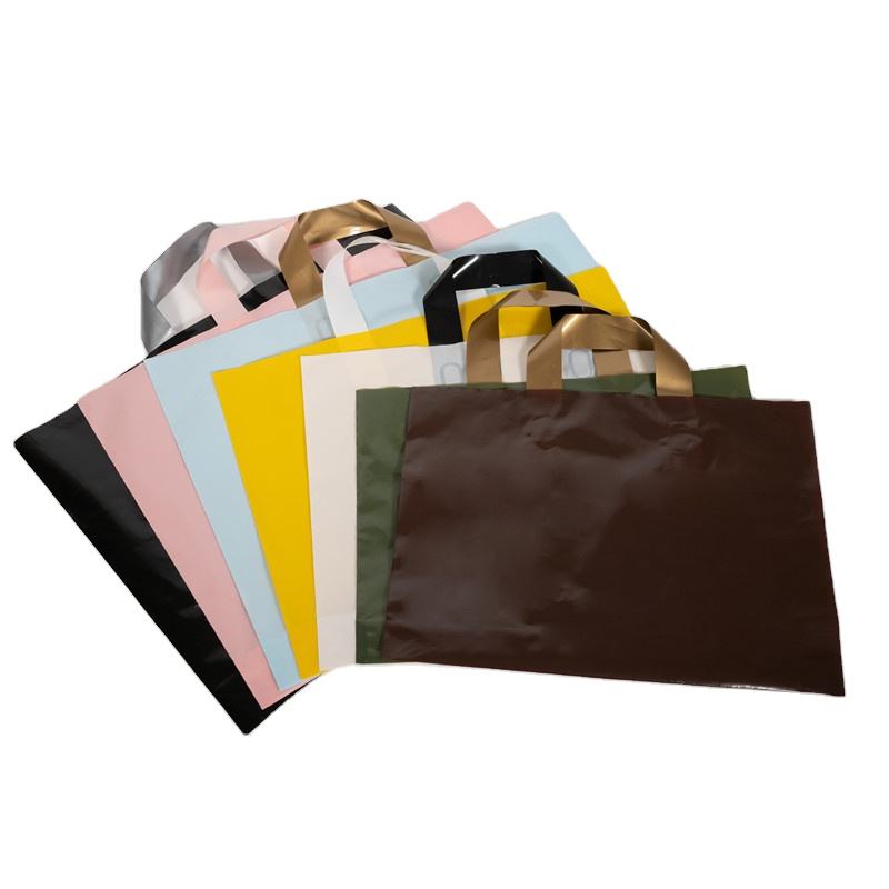 High Quality  Loop Handle Plastic Bag
