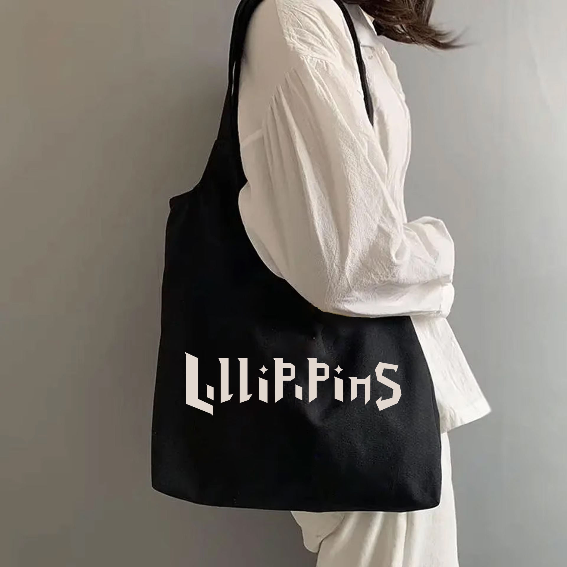 logo Custom Top Quality Canvas Cotton Tote Shopping Bag